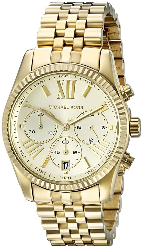 michael kors lexington gold tone interchangeable watch set|lexington gold tone watch.